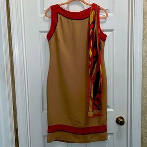 👗Designer Bob Mackie 80s-90s sheath dress👗